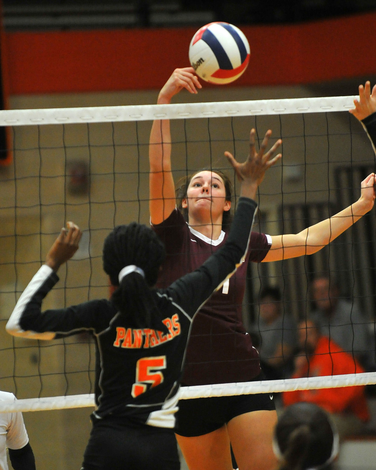 Moline vs United Township volleyball